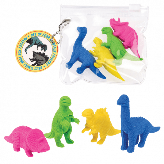 Rex London Dinosaur Erasers - Say It Baby Gifts