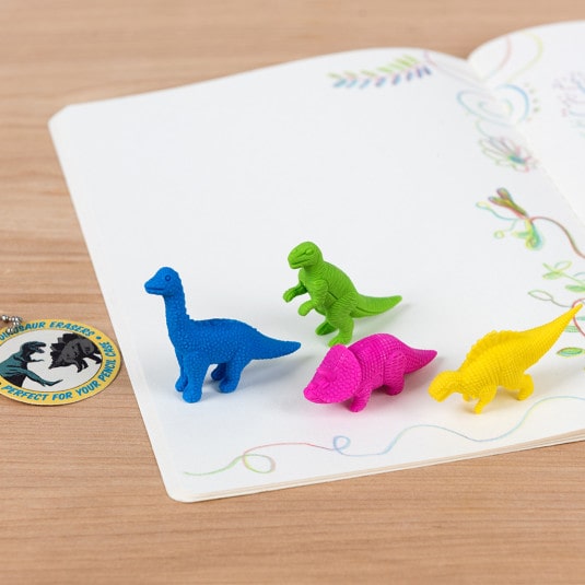 Rex London Dinosaur Erasers - Say It Baby Gifts