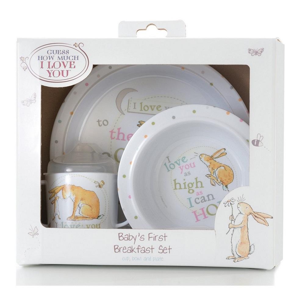 Guess How Much I Love You Breakfast Set - Say It Baby 