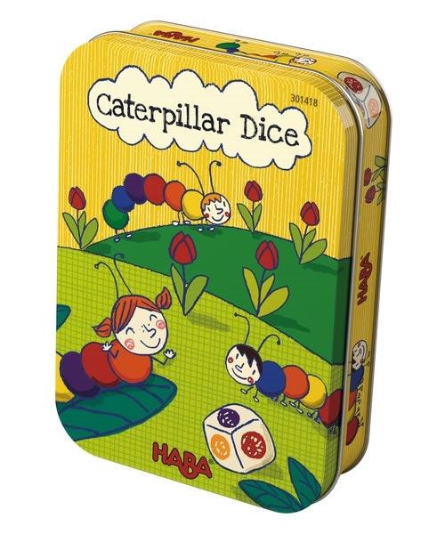 Haba Caterpillar Dice Game - Say It Baby 