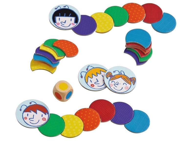 Haba Caterpillar Dice Game - Say It Baby 