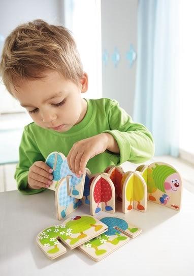Haba Bobble Caterpillar Pegging Game - Say It Baby 