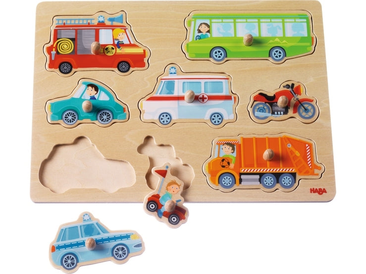 Haba World of Vehicles Jigsaw Puzzle - Say It Baby 