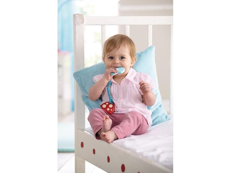 Haba Mushroom Teether Toy - Say It Baby 
