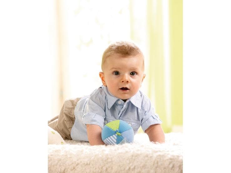 Haba Soft Blue Baby Ball - Say It Baby 