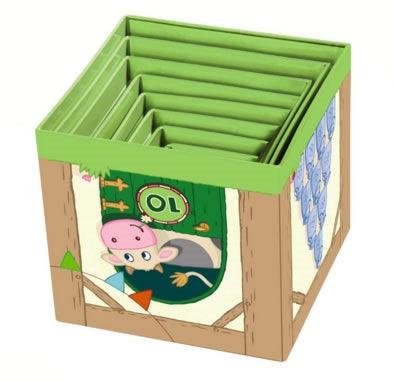 Haba Stacking Cubes On the Farm - Say It Baby 