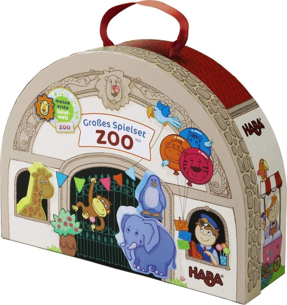 Haba Large Play Set at the Zoo - Say It Baby 