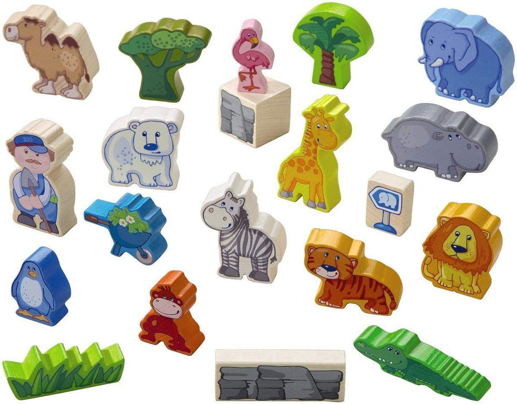 Haba Large Play Set at the Zoo - Say It Baby 