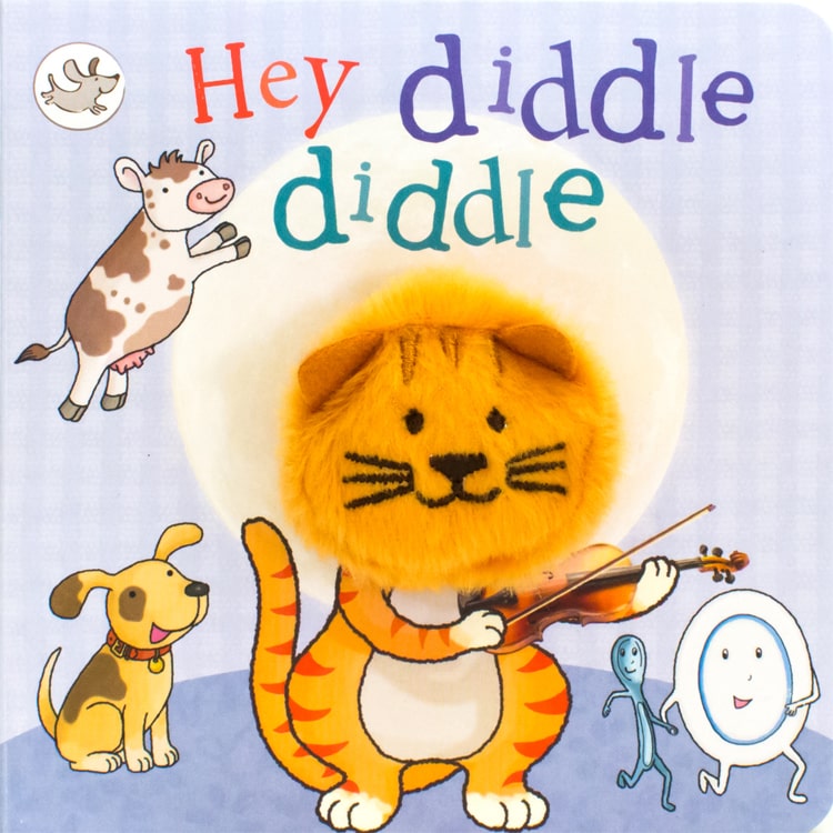 Hey Diddle Diddle Finger Puppet Board Book