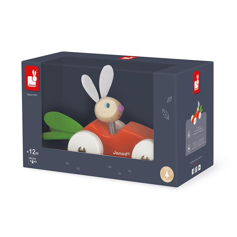 Janod Lapin Carrot Car - Say It Baby 