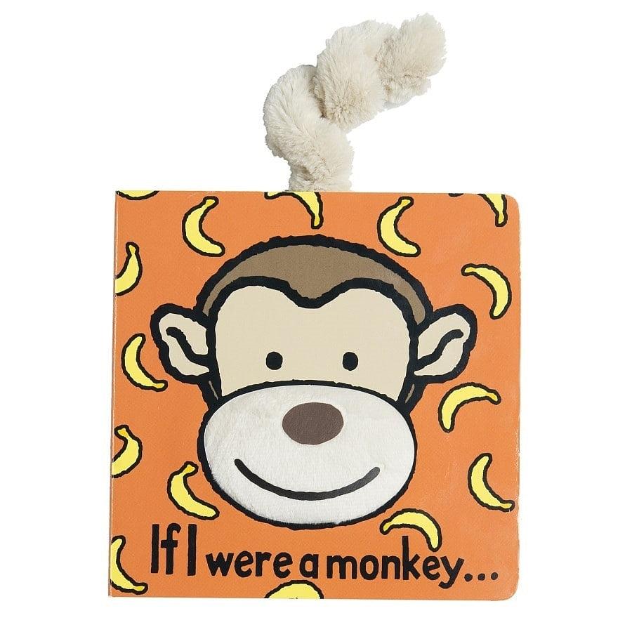 Jellycat If I Were A Monkey Board Book - Say It Baby 