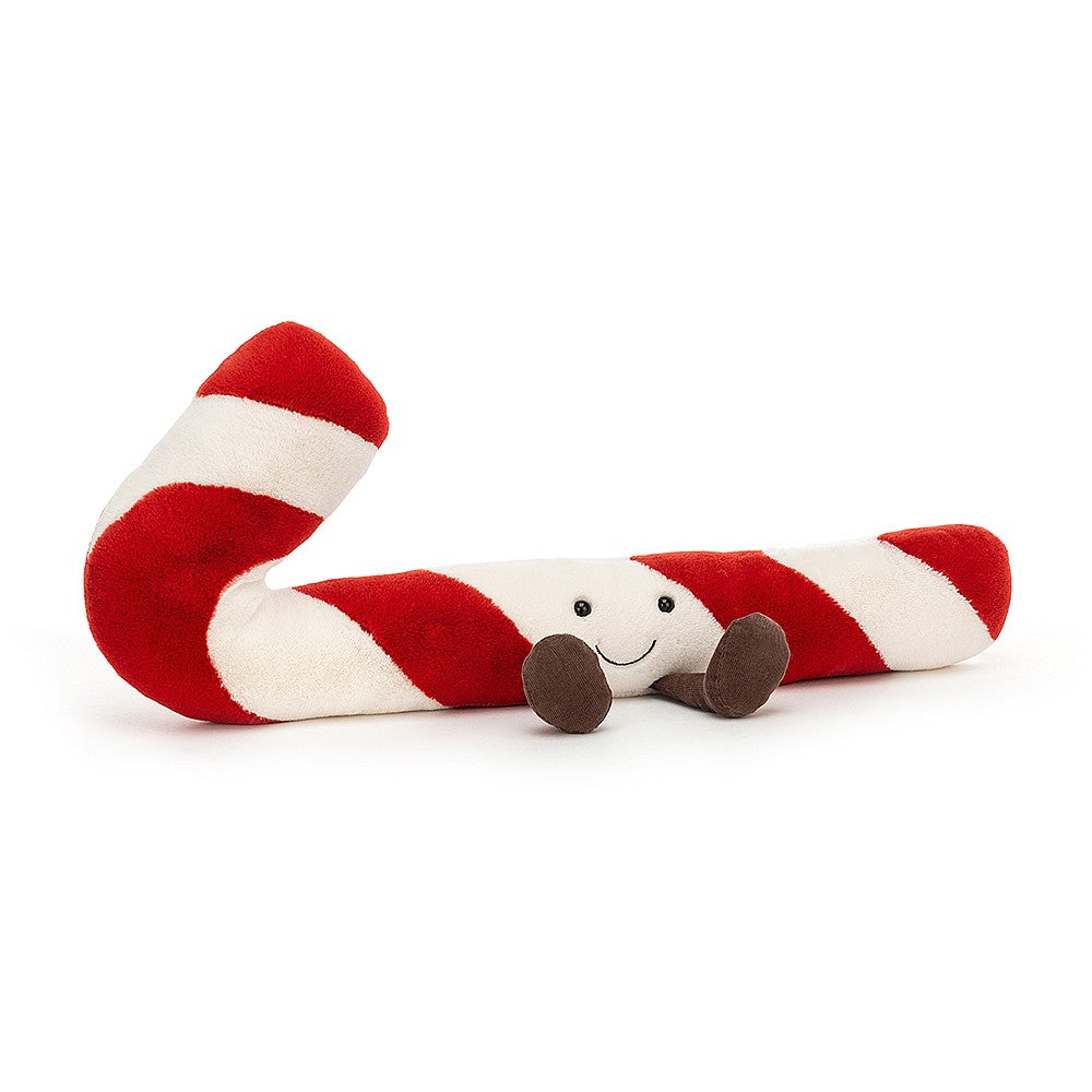 Jellycat Amuseable Candy Cane - the sweetest Christmas time treat! Sold by Say It Baby Gifts