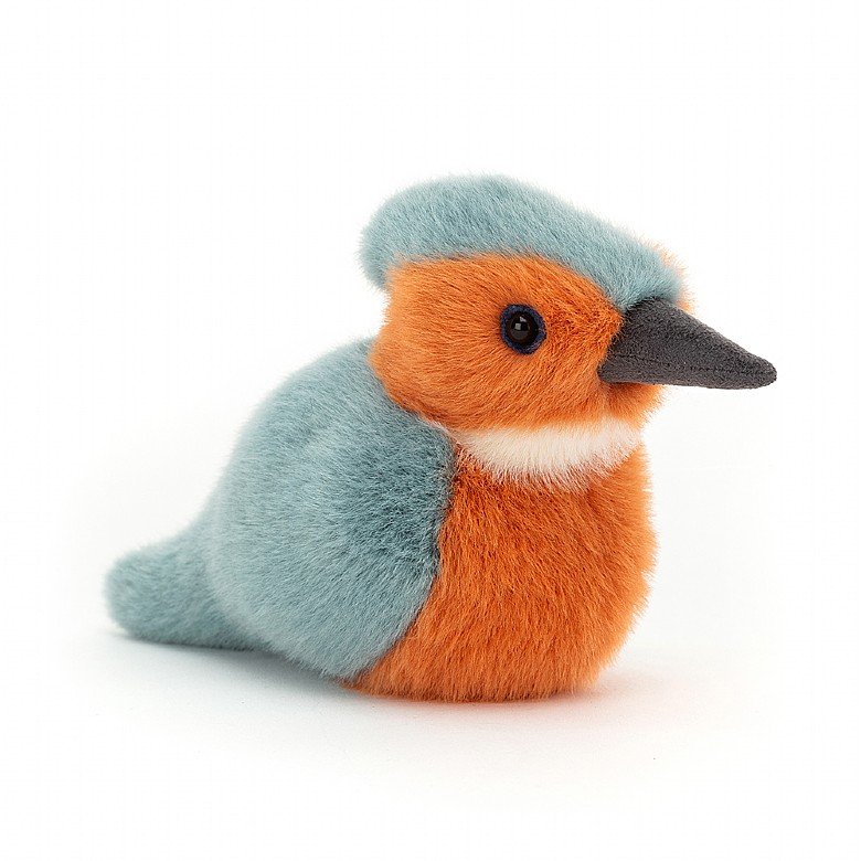 Jellycat Birdling Kingfisher. BIR6KF. Say It Baby Gifts