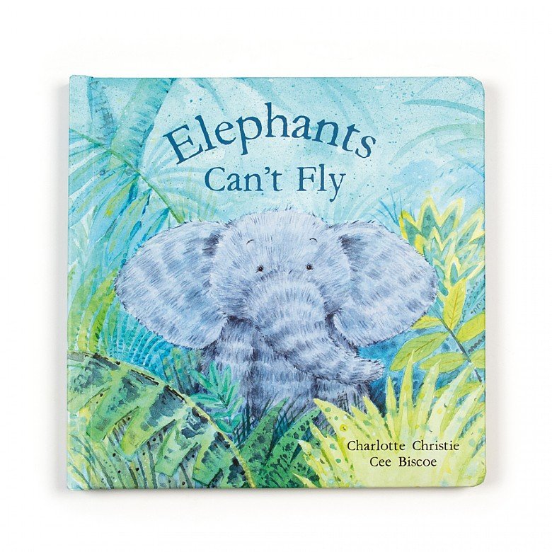 Jellycat Elephants Can't Fly Book - Say It Baby Gifts