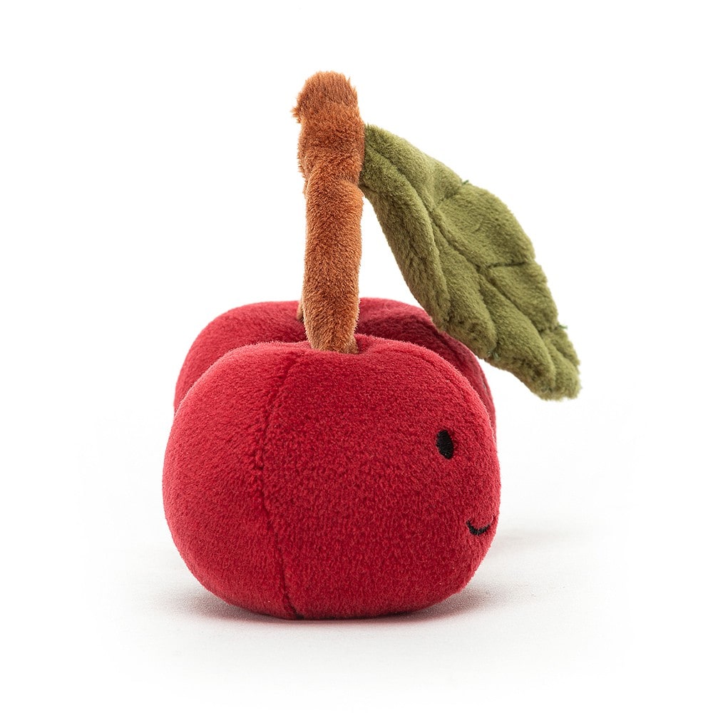 Jellycat Fabulous Fruit Cherry - side view