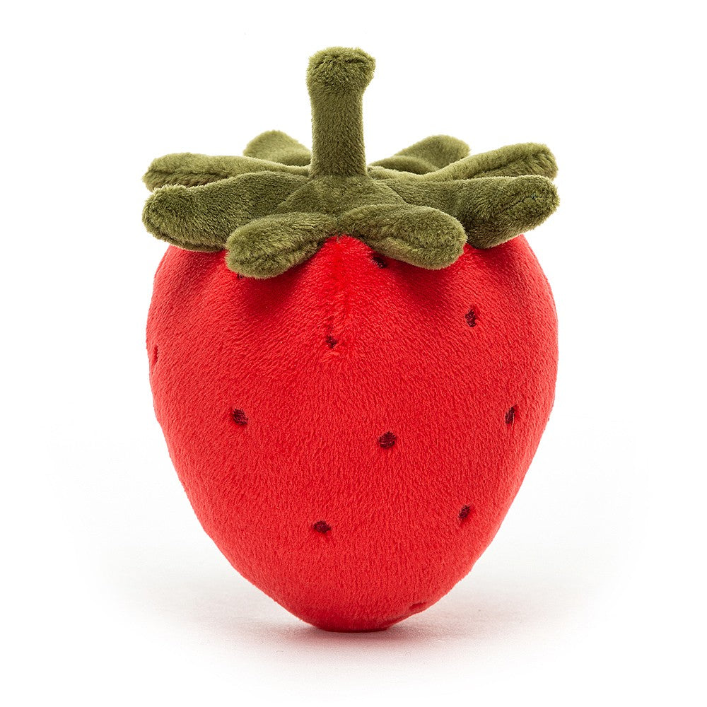 Meet Fabulous Fruit Strawberry by Jellycat! FABF6S. Sold by Say It Baby Gifts