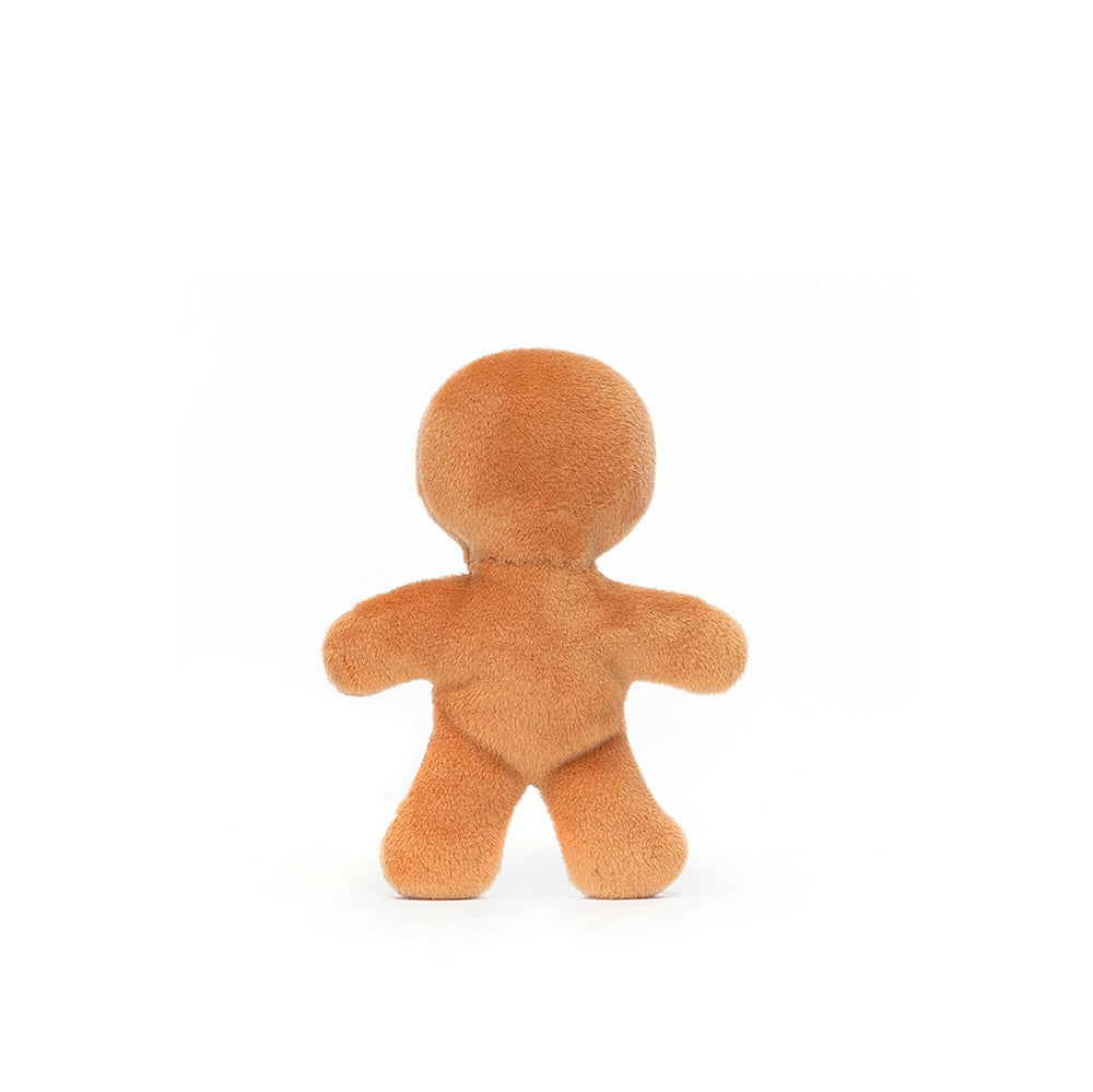 Jellycat Festive Folly Gingerbread Man. Sold by Say It Baby GIfts