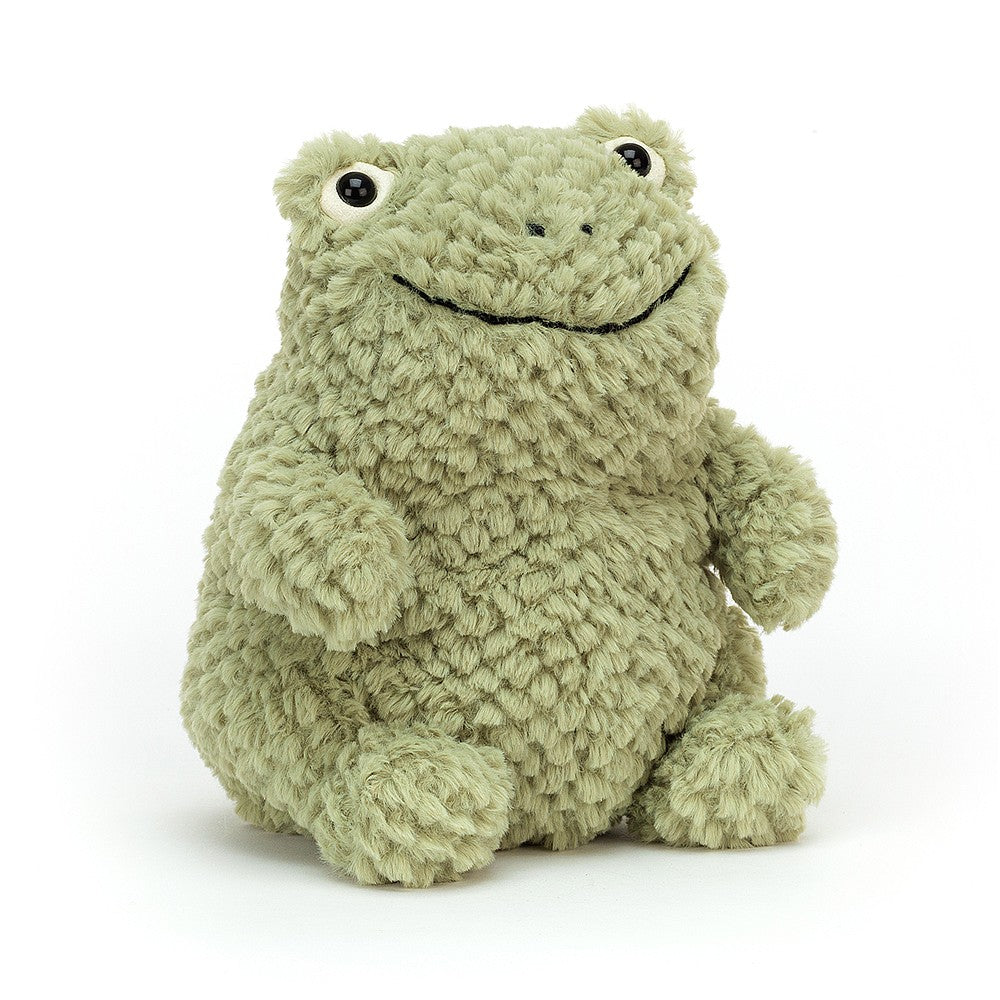 Jellycat Flumpie Frog - a happy and squishy-soft frog who is always hoppy to see you! Sold by Say It Baby Gifts