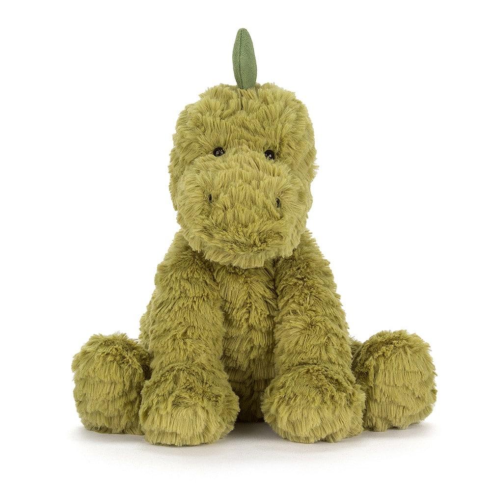 Fuddlewuddle Dino by Jellycat is an adorable chap who is always ready for cuddles!