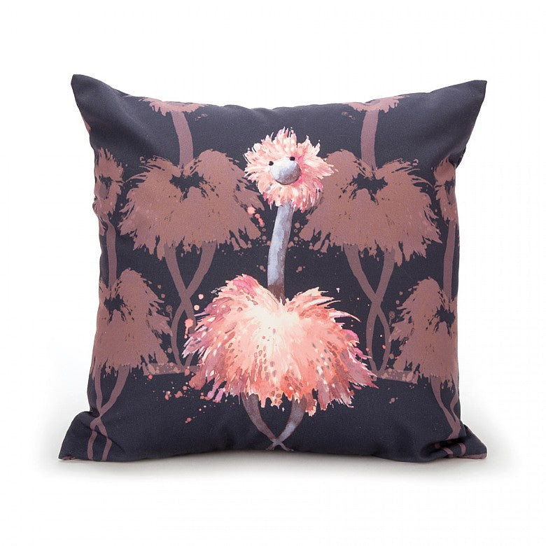 Jellycat Glad To Be Me Navy Cushion - Say It Baby 