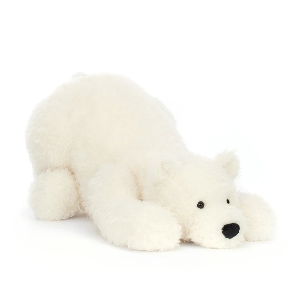 Jellycat Nozzy Polar Bear. Say Hello to Nozzy - a gorgeous big lump of a bear! Sold by Say It Baby Gifts