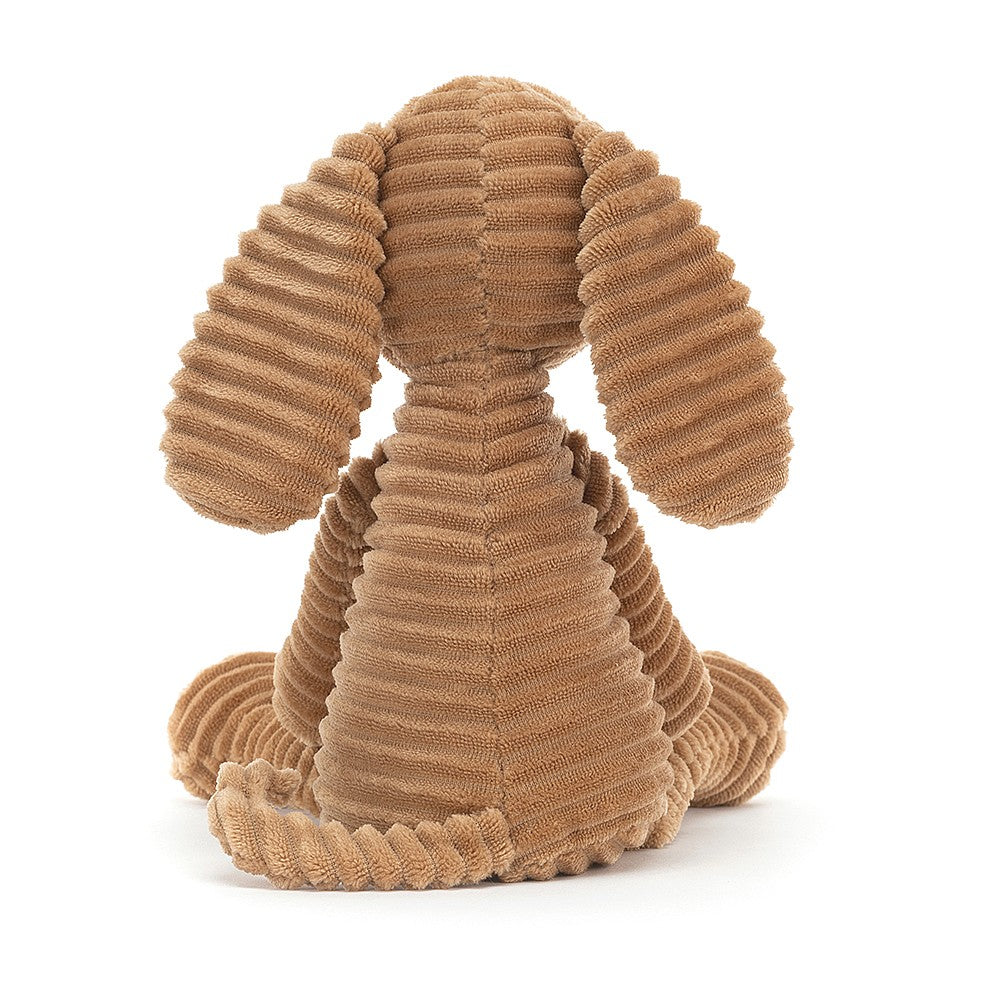 Jellycat Ribble Dog. Say hello to Jellycat Ribble Dog This lovely ginger jokester is just back from a cordy walk!