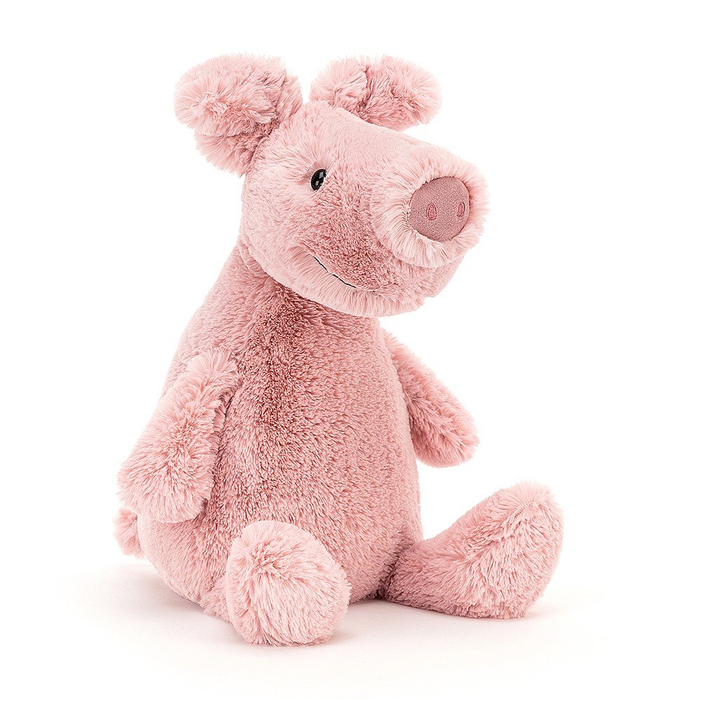 Fun, friendly and full of fun - Jellycat Rumpa Pig. RUMP3P. Say It Baby Gifts