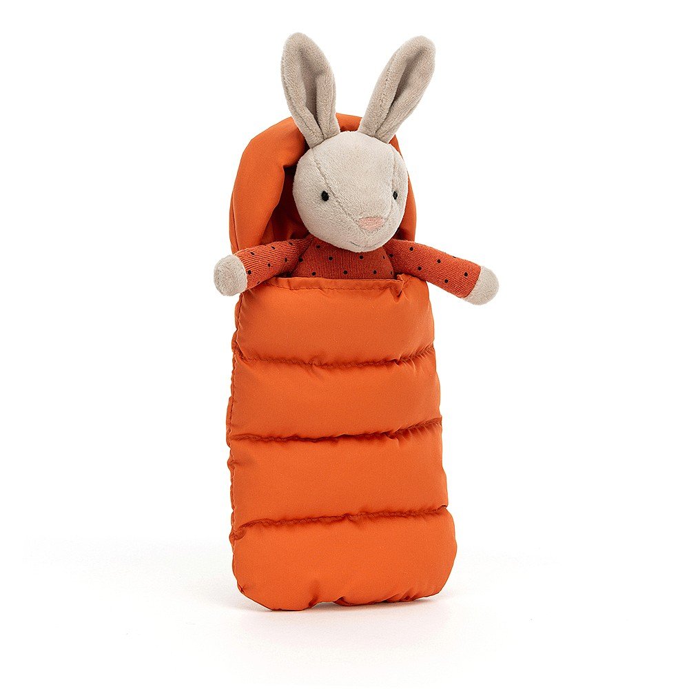 Jellycat Snuggler Bunny - cute little bunny with sleeping bag. Say It Baby Gifts