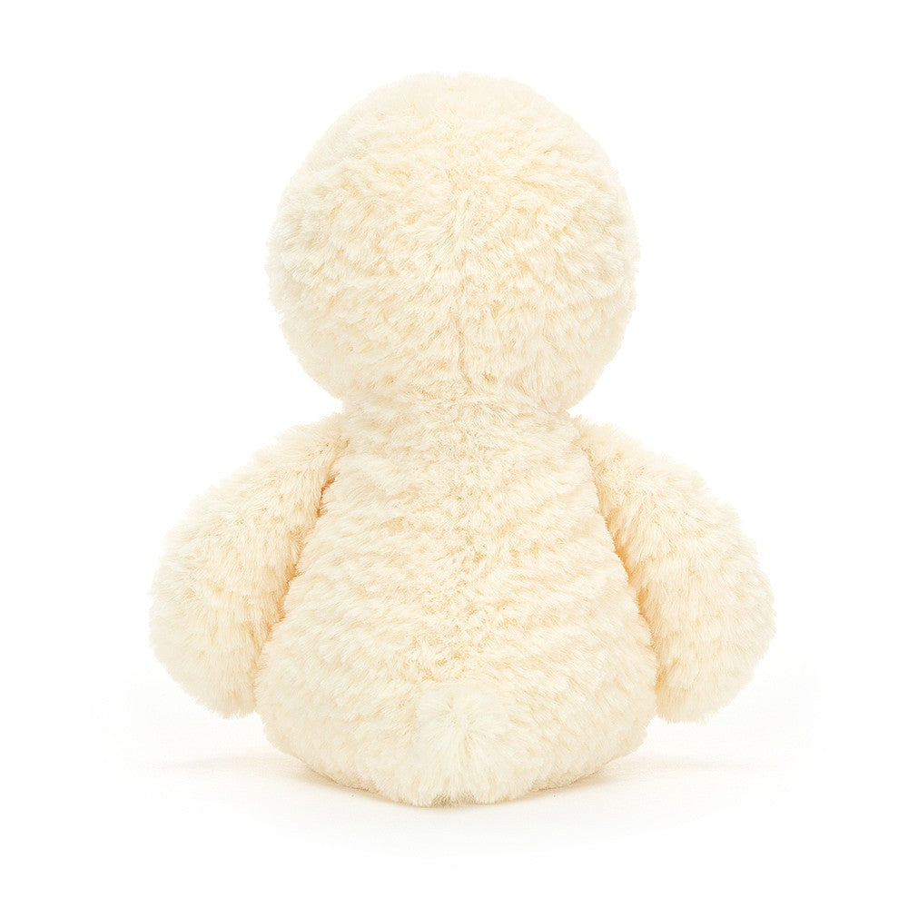 Jellycat Tumbletuft Duck - a gorgeous fluffy chick full of happiness! TUM3D Sold by Say It Baby Gifts