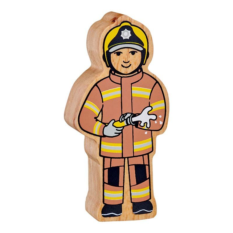 This colourful Lanka Kade Policewoman Wooden Toy Figure is perfect for little hands, it's ideal for story sacks, stacking and imaginative play! Sold by Say It Baby Gifts