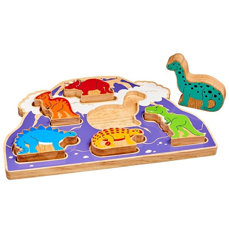 Lanka Kade Dinosaur Shape Sorter - Say It Baby Gifts