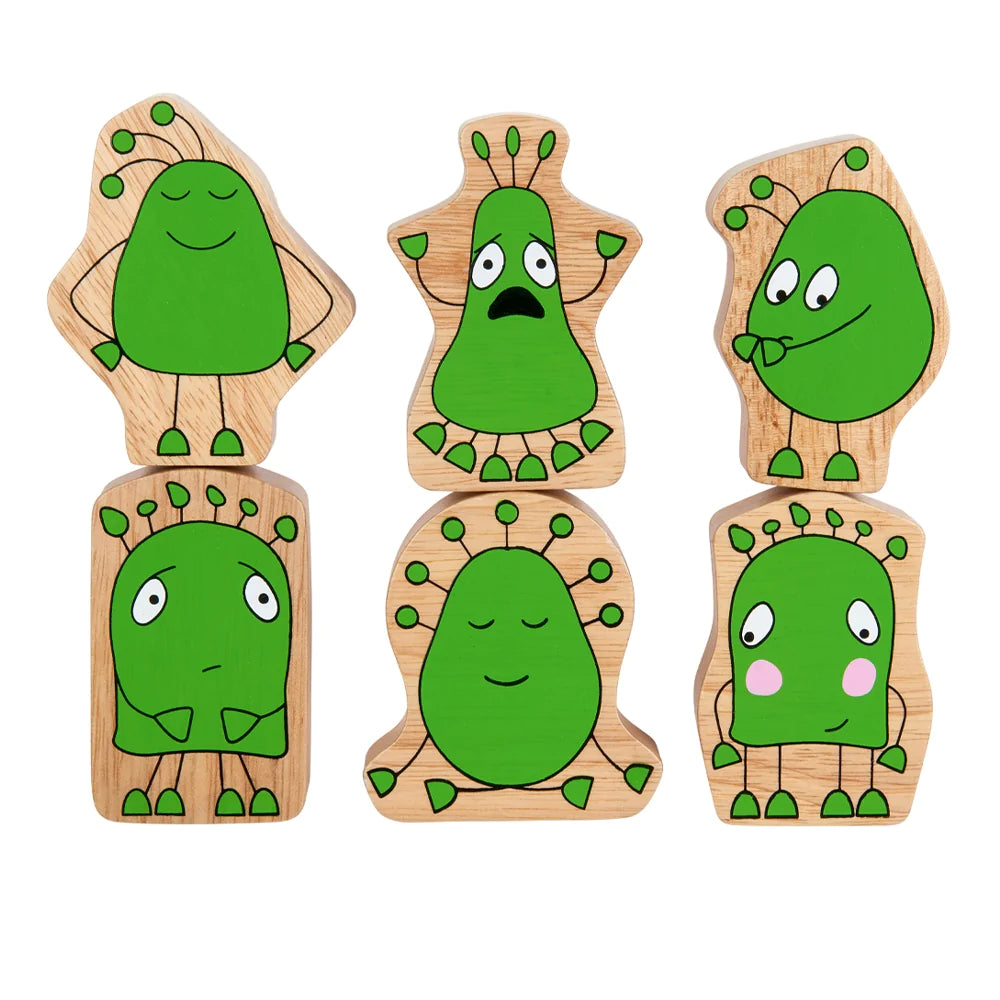 This Lanka Kade Feelings Folk Playset. Sold by Say It baby Gifts. Bright and colourful, this set comprises of 12 characters which can be used in everyday play activities to encourage the recognition of feelings and expressions. 