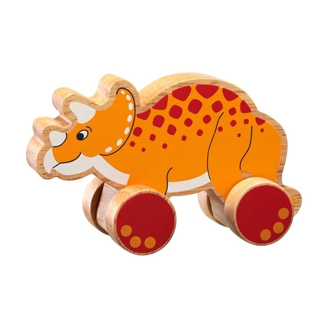 Lanka Kade Triceratops Push Along Toy