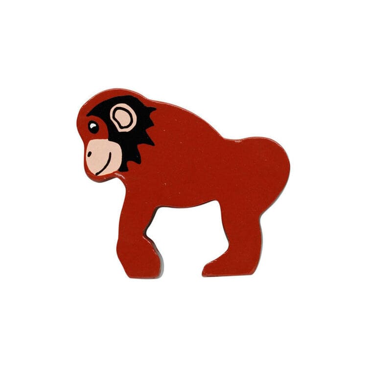 Lanka Kade Painted Wooden Chimp Toy