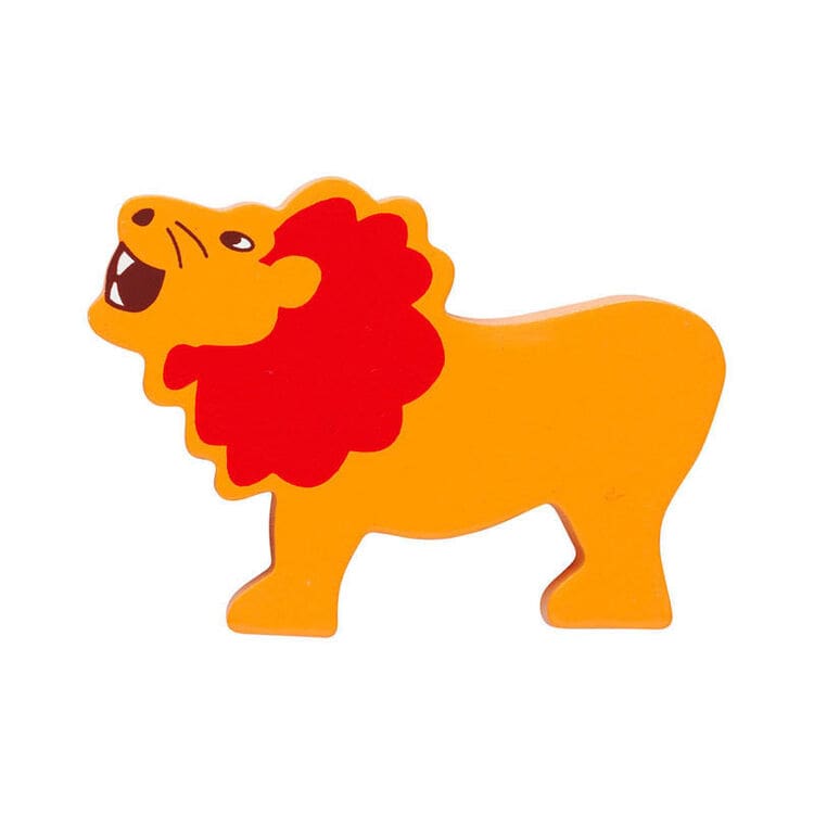 Lanka Kade Painted Wooden Lion Toy