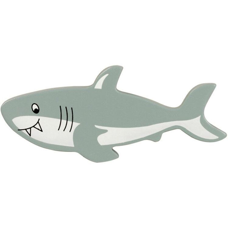 Lanka Kade Painted Wooden Shark Toy
