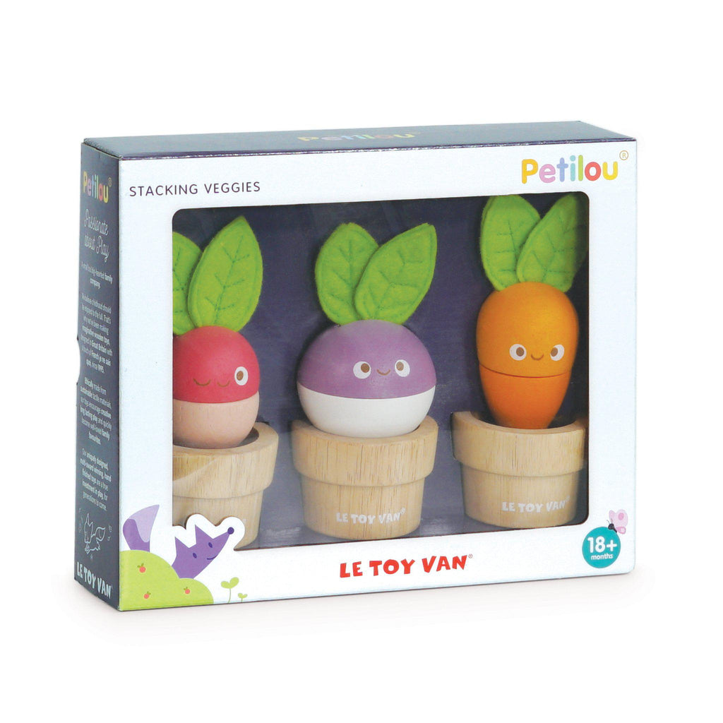 Le Toy Van Stacking Veggies - Say It Baby 