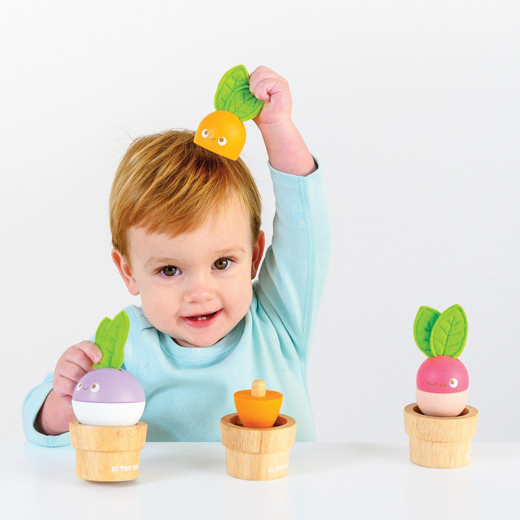 Le Toy Van Stacking Veggies - Say It Baby 