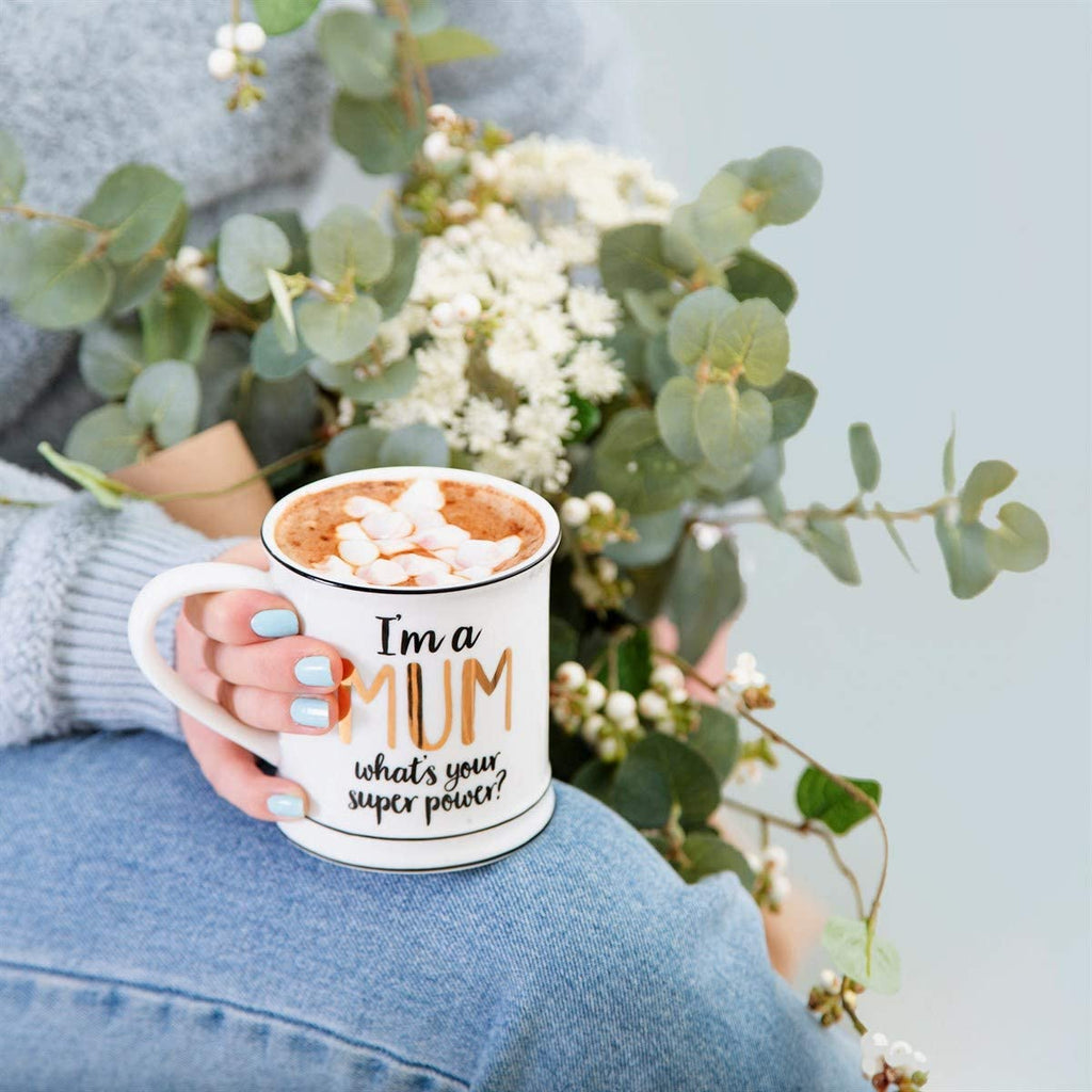 I'm A Mum What's Your Super Power Mug - Say It Baby 