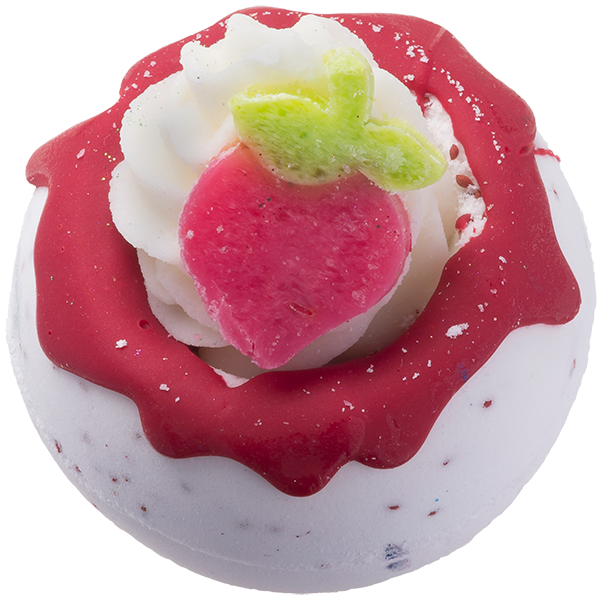 Bomb Cosmetics Strawberry Bath Bomb - Say It Baby 