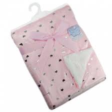 Pink Heart Blanket - Say It Baby 