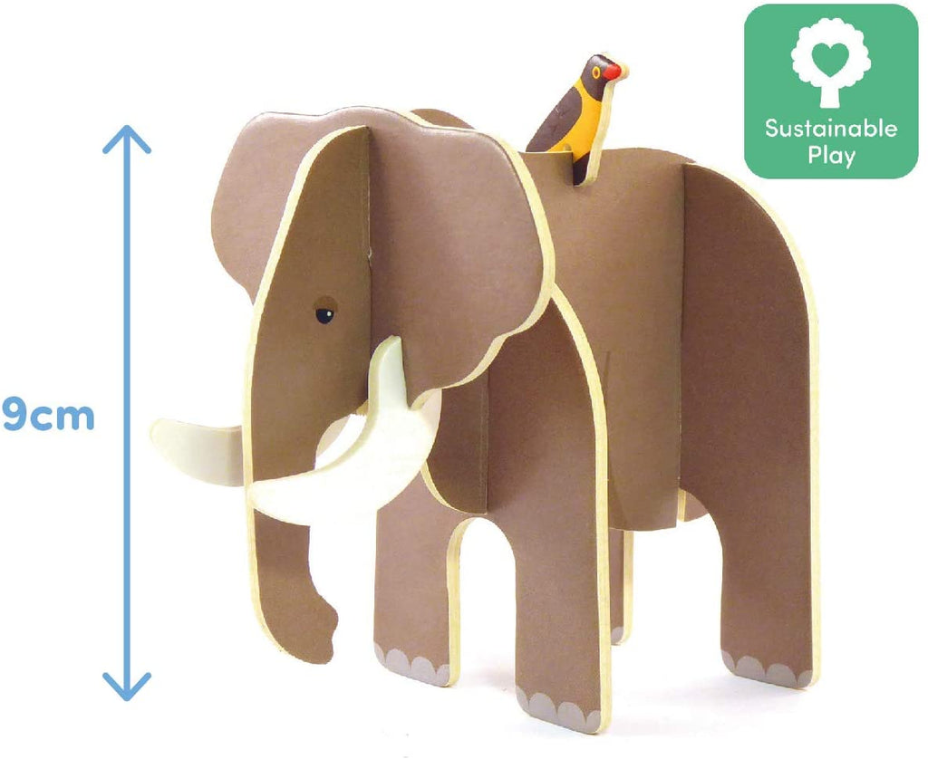Savannah Animals Eco-Friendly Build and Play Set - Say It Baby 