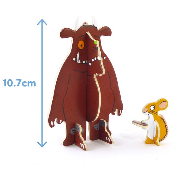 The Gruffalo Eco-Friendly Pop Out Playset. Gruffalo character