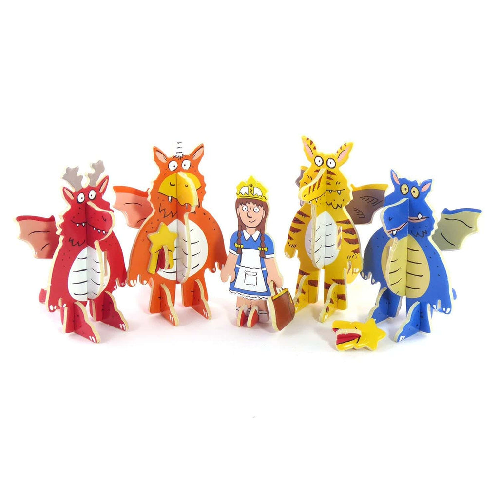Based on the bestselling children's book, this fantastic Zog Eco-Friendly Pop Out Play Set by Playpress features Zog, his classmates and Princess Pearl. Plastic Free. Say It Baby Gifts