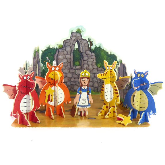 Based on the bestselling children's book, this fantastic Zog Eco-Friendly Pop Out Play Set by Playpress features Zog, his classmates and Princess Pearl. Plastic Free. Say It Baby Gifts