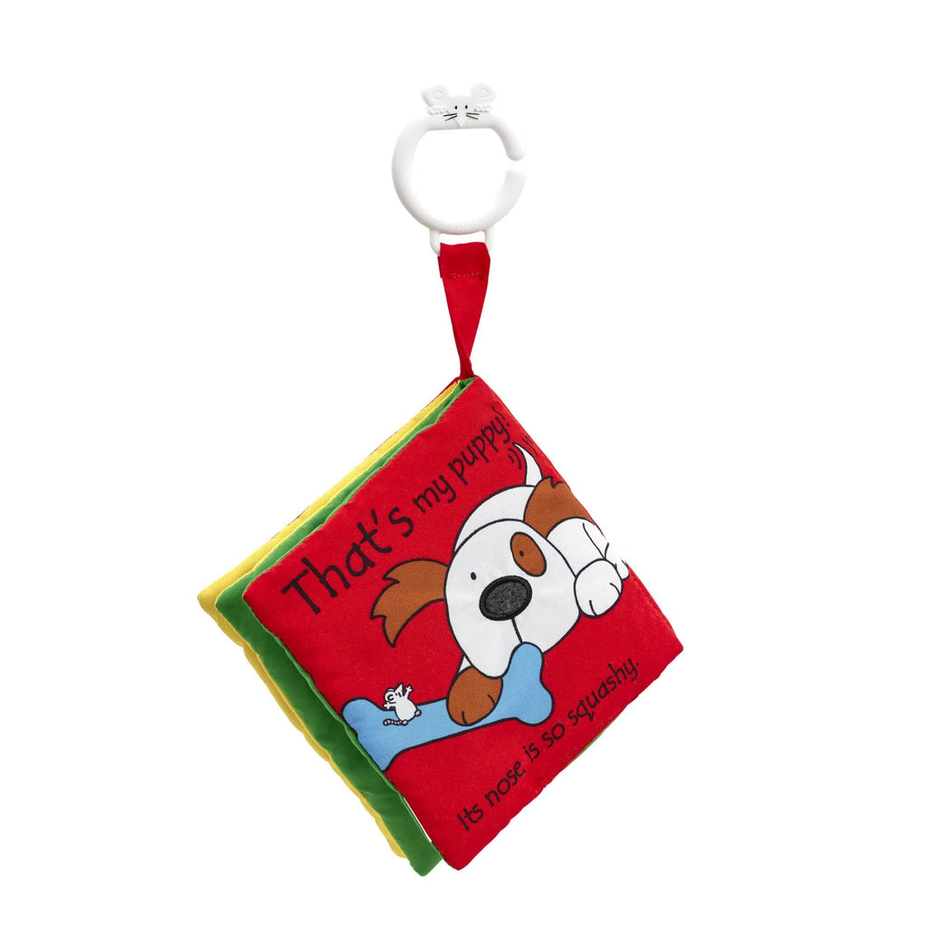 That's Not My Puppy Soft Book. This super soft book featuring different dogs is perfect for both story time and play time, as little ones explore all the fun and vibrant textures, colours and patterns.