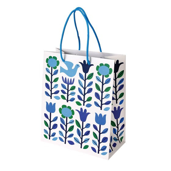 Rex London Folk Doves Gift Bag - Say It Baby 