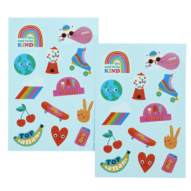 Rex London Top Banana Temporary Tattoos - 2 sheets of fun temporary tattoos for kids. Sold by Say It Baby Gifts