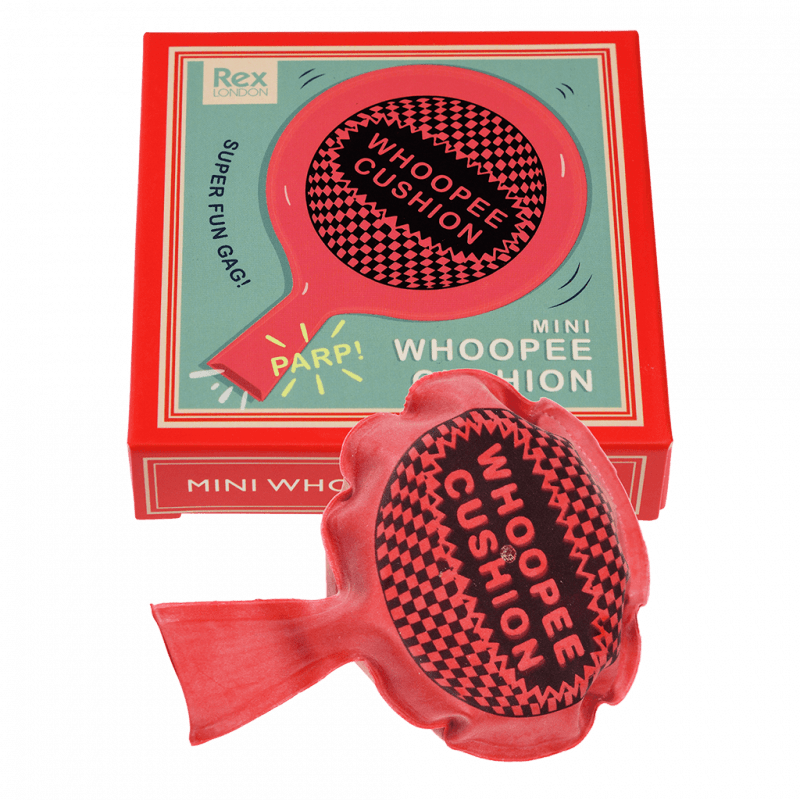 Rex London Mini Whoopee Cushion - a classic practical joke in mini form! Sold by Say It Baby Gifts