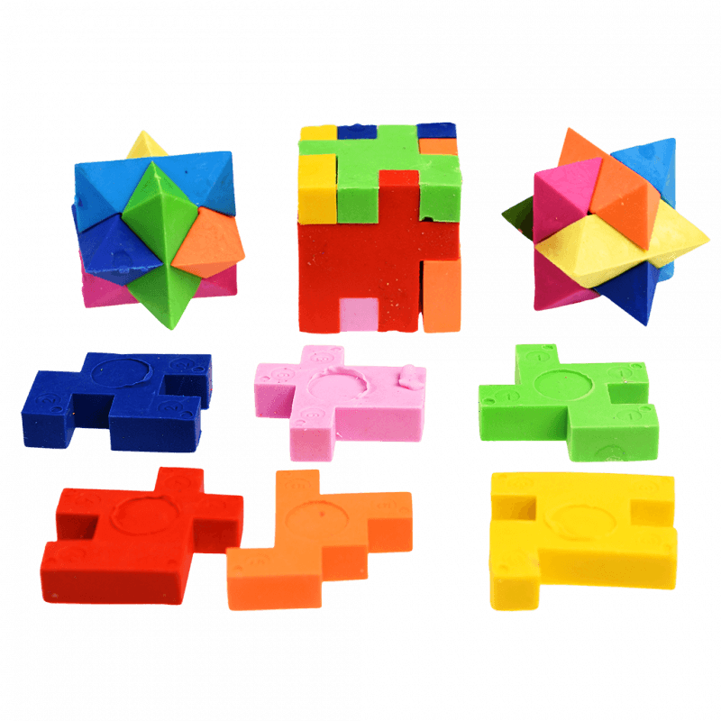 Wild Bear 3d Puzzle Erasers by Rex London. Sold by Say It Baby Gifts. Stationery Gifts